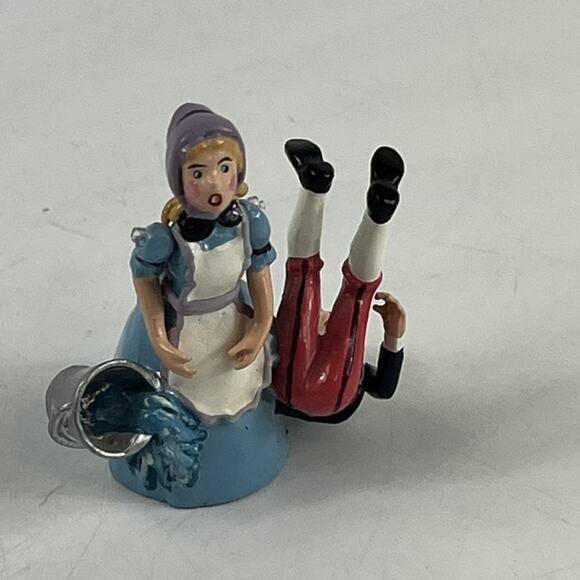 Unbranded Other - Vtg Jack And Jill Porcelain Nursery Rhyme Figurine Hand Painted Collectible